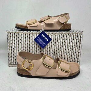 Women's 42 (US 11) Narrow fit Birkenstock Milano Big Buckle sandals New Beige